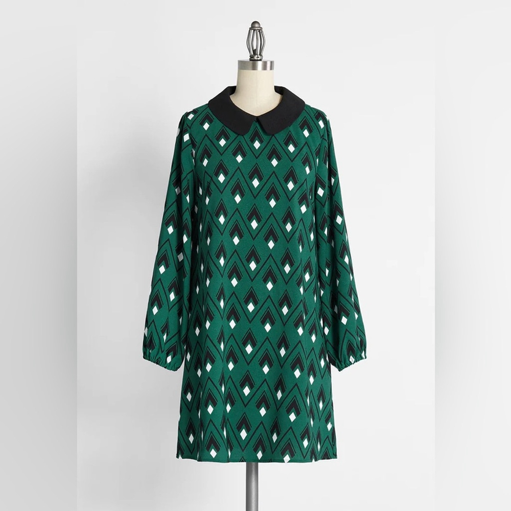 ModCloth You Make Loving Fun Shift Plus Size 1X D… - image 1